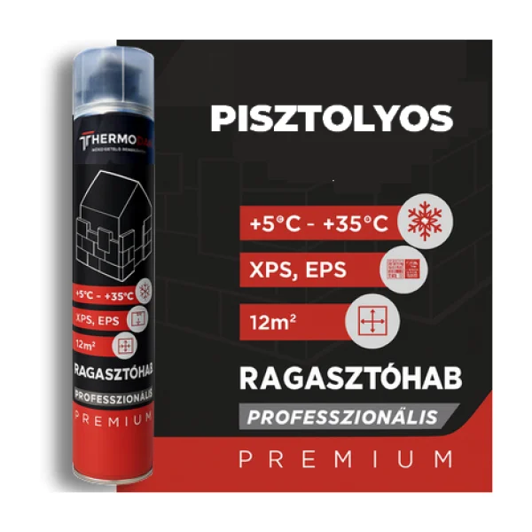 Ragasztóhab EPS-XPS pisztolyos 750ml