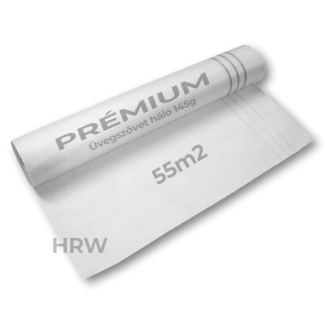 Prémium üvegszövet háló 145g