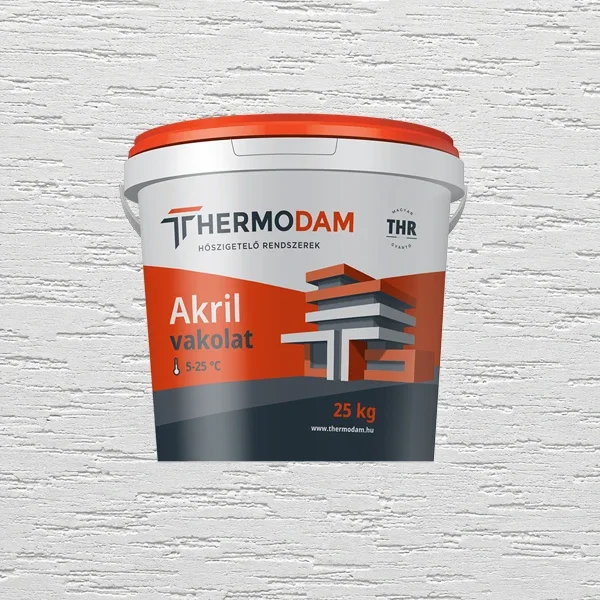Thermodam Akril vakolat - 2mm dörzsölt