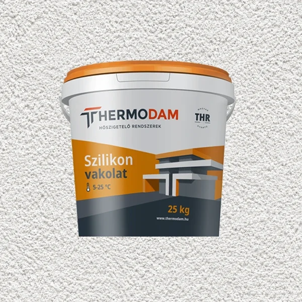 Thermodam Szilikon vakolat - 1,5mm kapart