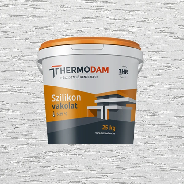 Thermodam Szilikon vakolat - 2mm dörzsölt