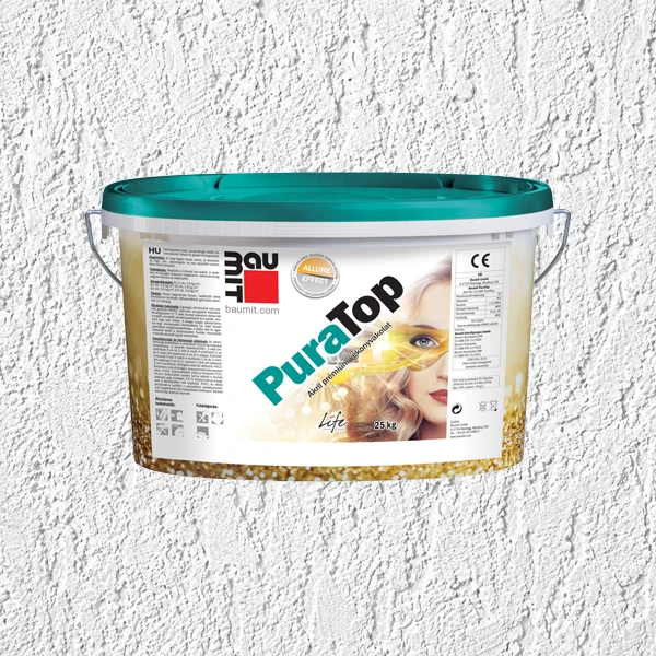 Baumit PuraTop vakolat - 2mm dörzsölt