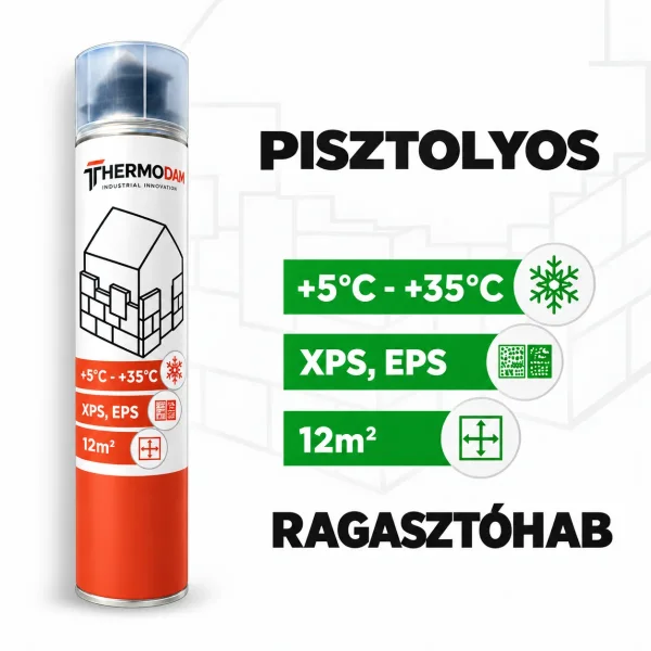 Ragasztóhab EPS-XPS pisztolyos 750ml